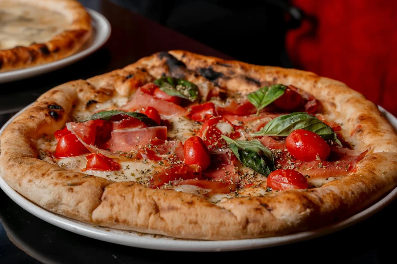 Delicious freshly baked pizza at Café Caspian in Hinjewadi