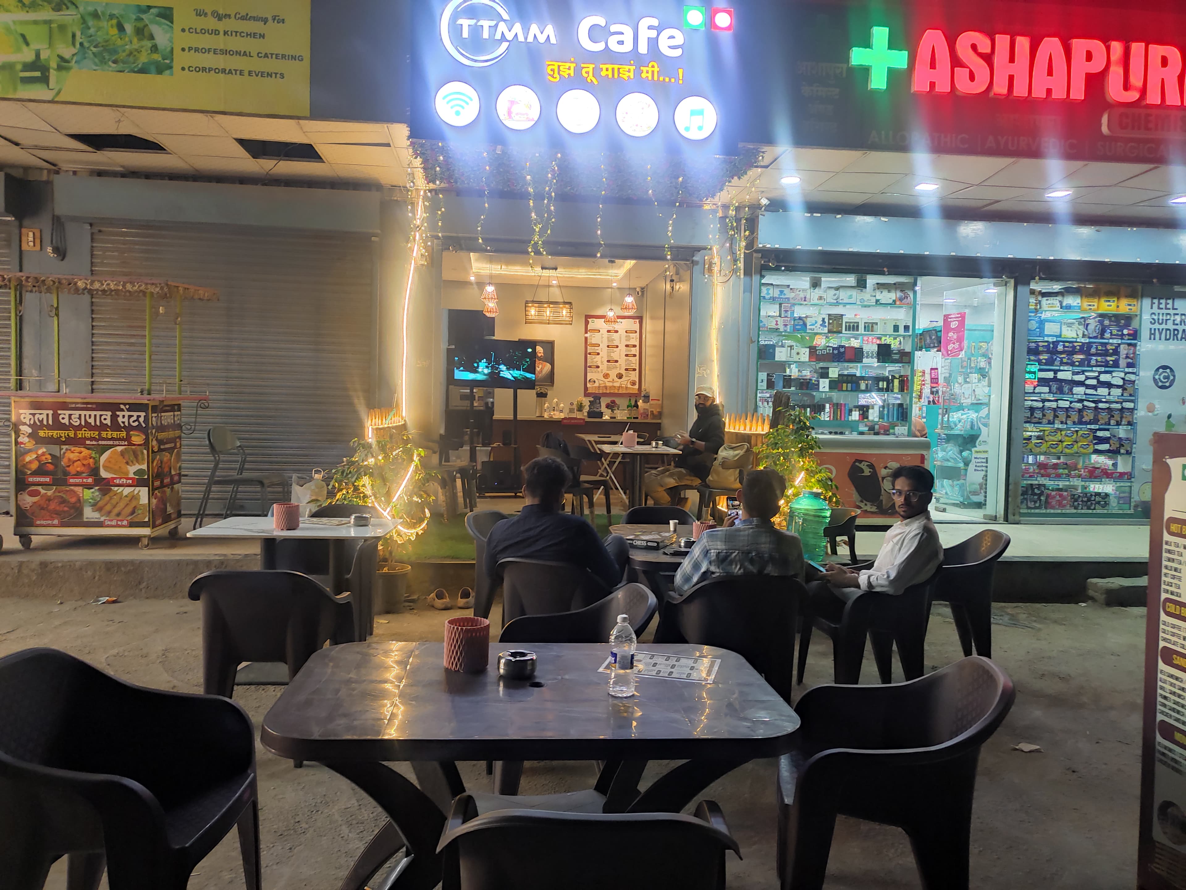 Ample sitting arrangement and cozy atmosphere at TTMM Cafe Shinde Chowk Hinjewadi